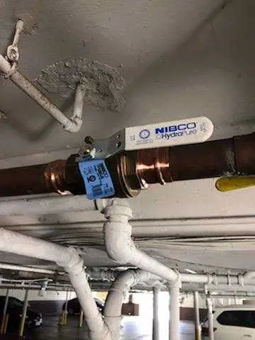 Copper pipe repair and valve work for Backflow Testing in Porter